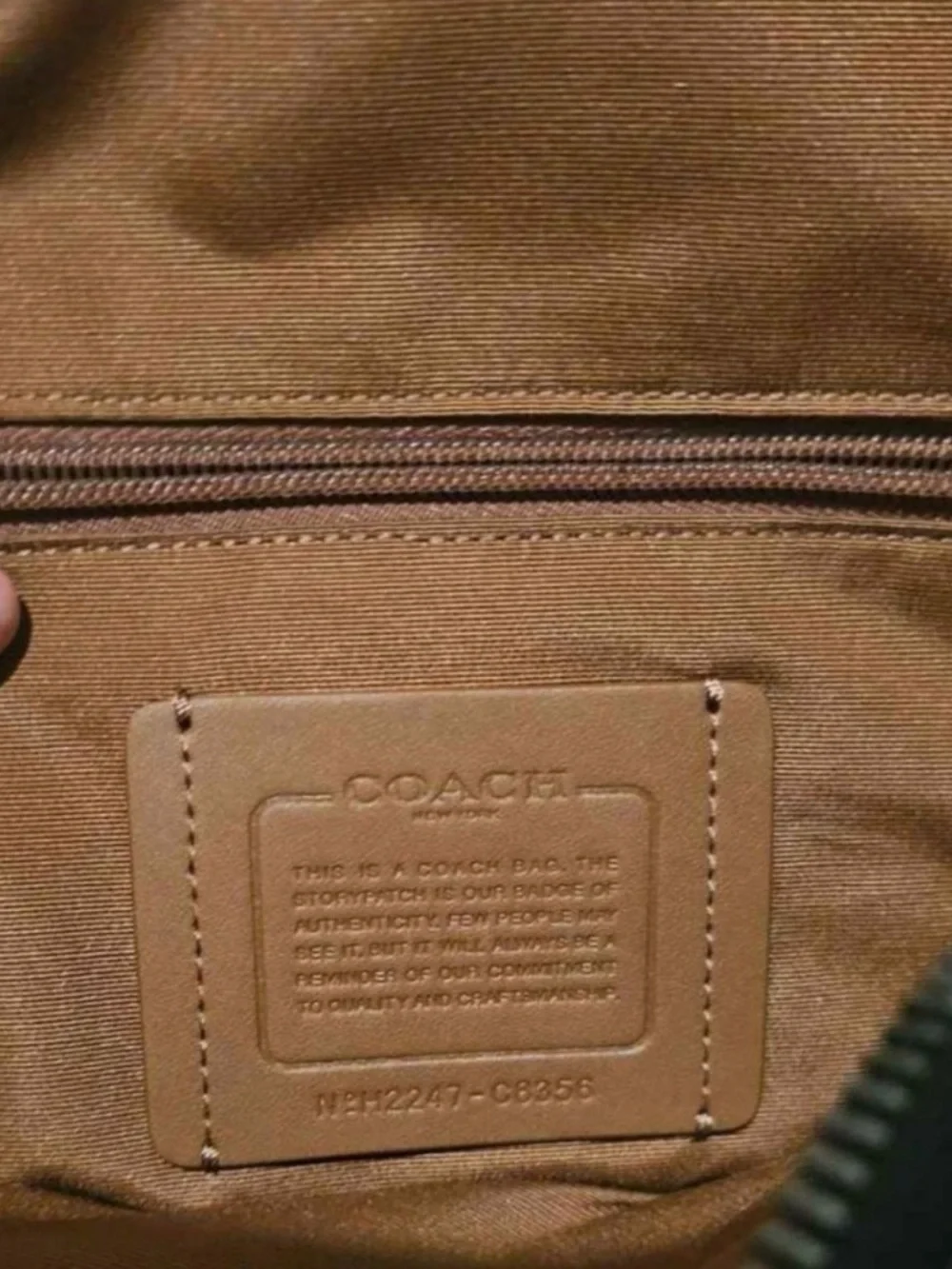 Coach Men's Ethan Sling Brown Signature  Canvas Leather Backpack Travel Bag NWOT
